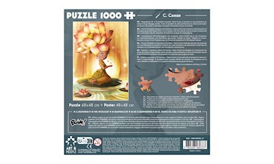 Art&Meeple Puzzle: Chakra 1000 Teile