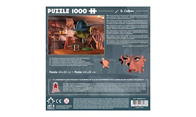 Art&Meeple Puzzle: Mafiozoo 1000 Teile