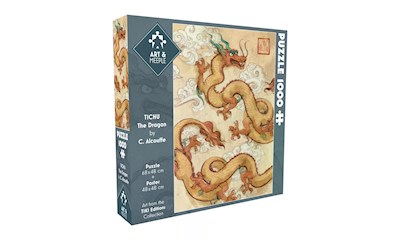 Art&Meeple Puzzle: Tichu Dragon 1000 Teile