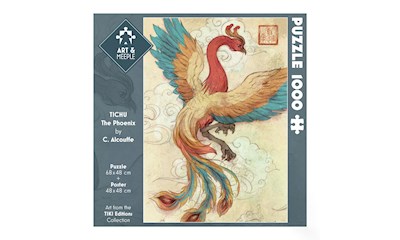 Art&Meeple Puzzle: Tichu Phoenix Puzzle 1000 Teile