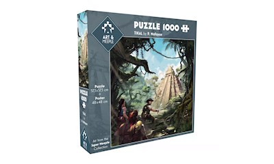 Art&Meeple Puzzle: Tikal 1000 Teile