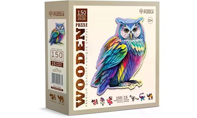 Puzzle Holz M Trendy Owl 150 Teile