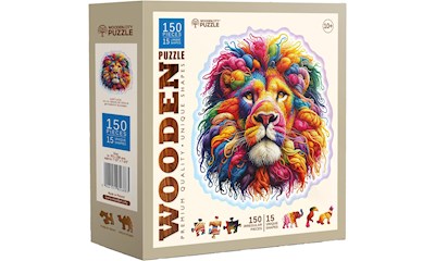 Puzzle Holz M Soft Lion 150 Teile