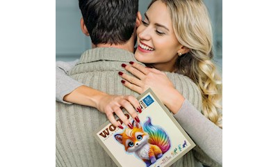 Puzzle Holz M Cute Fox 50 Teile