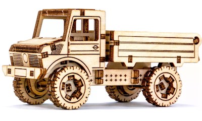 Holzmodel 3D Work Horse Mercedes