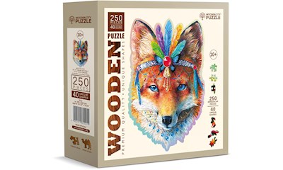 Puzzle Holz L Mystic Fox 250 Teile