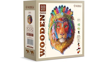 Puzzle Holz XL Mystic Lion 505 Teile