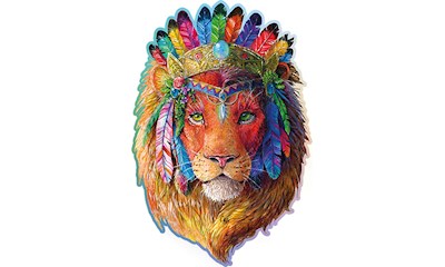 Puzzle Holz XL Mystic Lion 505 Teile
