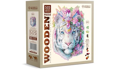Puzzle Holz XL Mystic Tiger 505 Teile