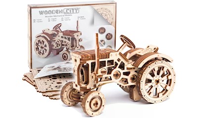 Holzmodel 3D Tractor