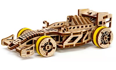 Holzmodel 3D Bolid