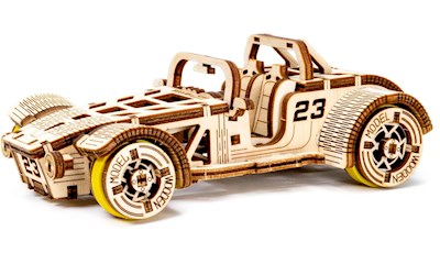 Holzmodel 3D Roadster