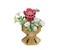 3D Puzzle Blumentopf Rose 120 Teile