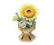 3D Puzzle Blumentopf Sonnenblume 102 Teile