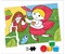 Coloring Puzzle Little red riding hood 