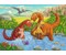 Spielende Dinos