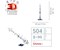 3D Puzzle: Apollo Saturn V Rakete