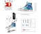 3D Puzzle: Sneaker - Mystische Drachen