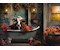 The cow in the bathtub