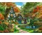 Cottage im Herbst
