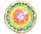 Circle of Colors Pizza