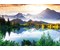 Sonnige Berglandschaft