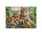 Tiger und Welpen