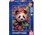 Pandabär im Regenbogenwald 
