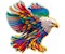 Puzzle Holz L Bright Eagle 250 Teile
