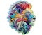 Puzzle Holz L Modern Lion 250 Teile