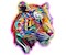 Puzzle Holz M Colorful Tiger 150 Teile