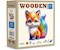 Puzzle Holz M Cute Fox 50 Teile