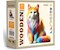 Puzzle Holz L Dreamy Rainbow Cat 205 Teile