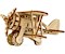 Holzmodel 3D Biplane