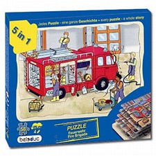 Feuerwehr - Lagenpuzzle