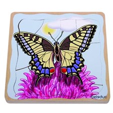 Schmetterling - Lagenpuzzle