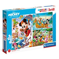 Mickey & Friends 3 verschiedene Motive 