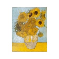 Vase mit Sonnenblumen