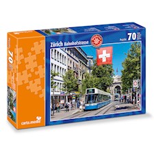 70 Teile Puzzle Zürich Bahnhofstrasse