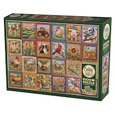 Häkel Patchwork Bauernhof