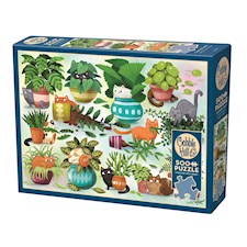 Katzen gegen Pflanzen