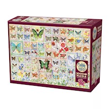 Schmetterlinge und Blüten