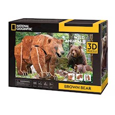 3D Puzzle Braunbär 88 Teile