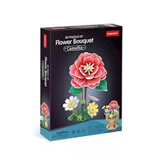 3D Puzzle Blumentopf Kamelie 109 Teile