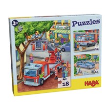 Puzzles Polizei, Feuerwehr & Co.