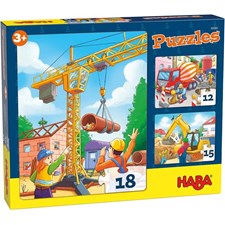 Puzzles Baustellenfahrzeuge