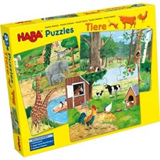 Set HABA-Puzzles Tiere