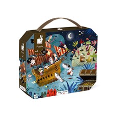 Puzzle Schatzsuche Piraten