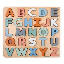 Sweet Cocoon - Puzzle Alphabet Puzzle aus Holz mit Kreidetafel