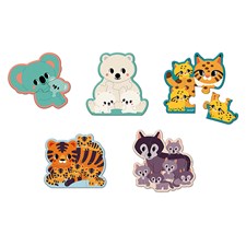 WWF 5 Puzzle Tiere FSC
